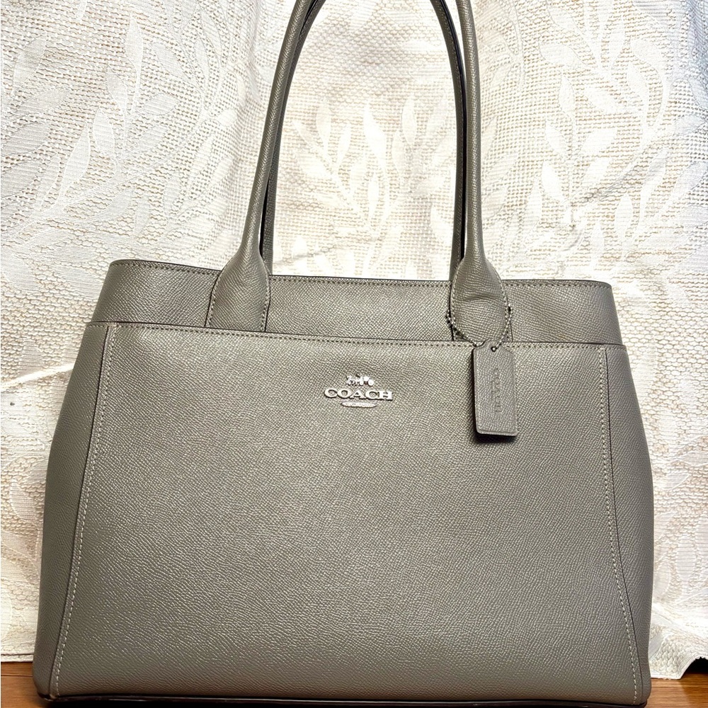 Coach Leather Tote Bag